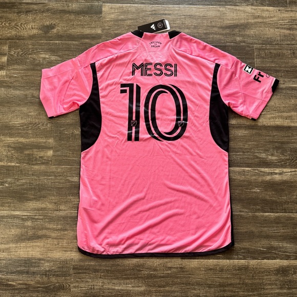 BRAND NEW NWT MLS international soccer Lionel Messi Miami Jersey Adidas 2XL - Picture 2 of 4